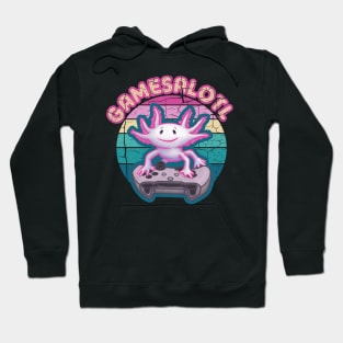 Gamesalotl Axolotl Gaming Hoodie